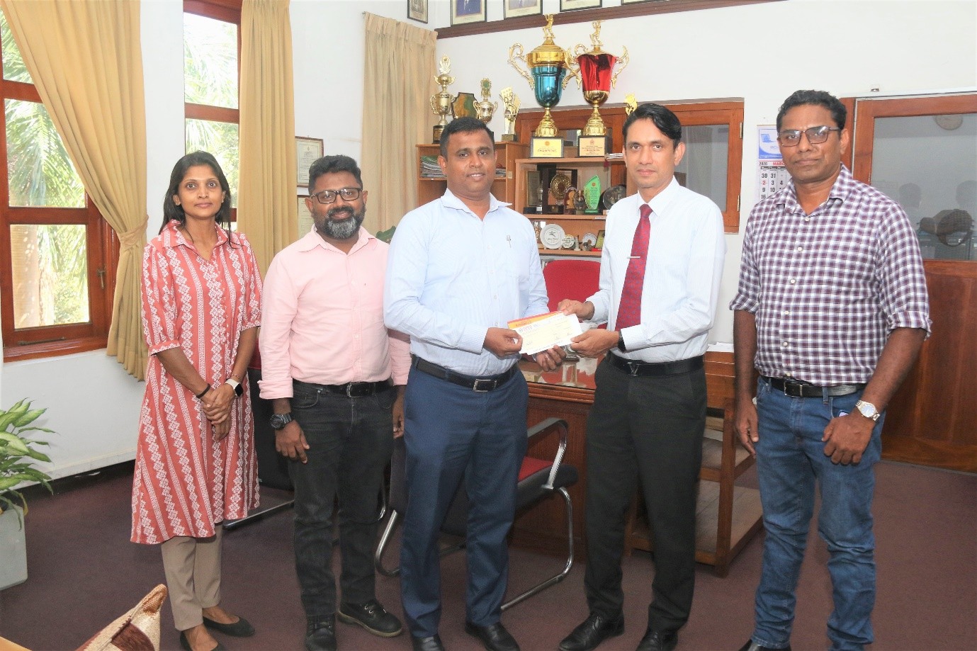 2002–2003 Alumni Batch donation to rebuilding fund