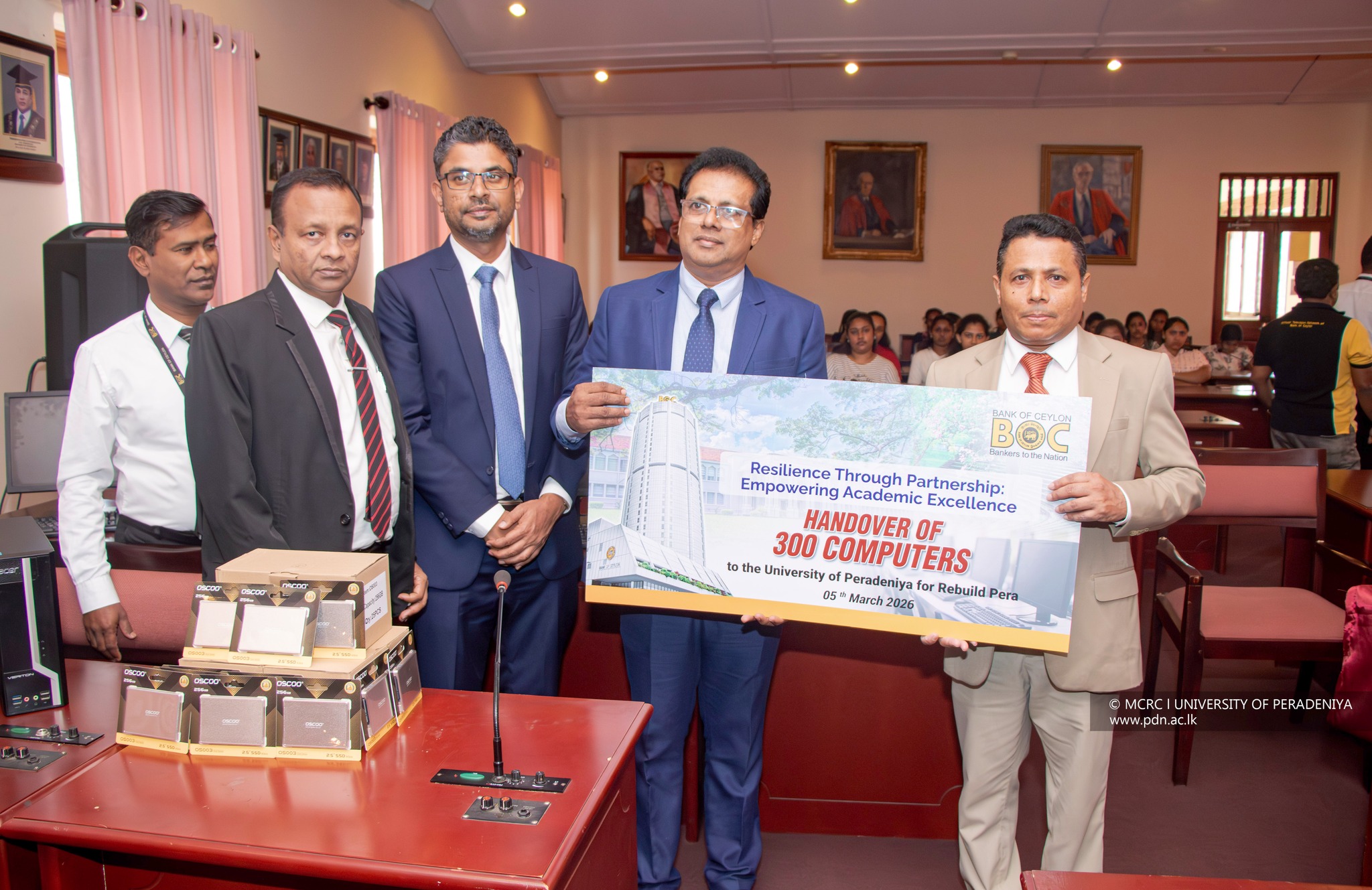 University Officials and BOC Representatives