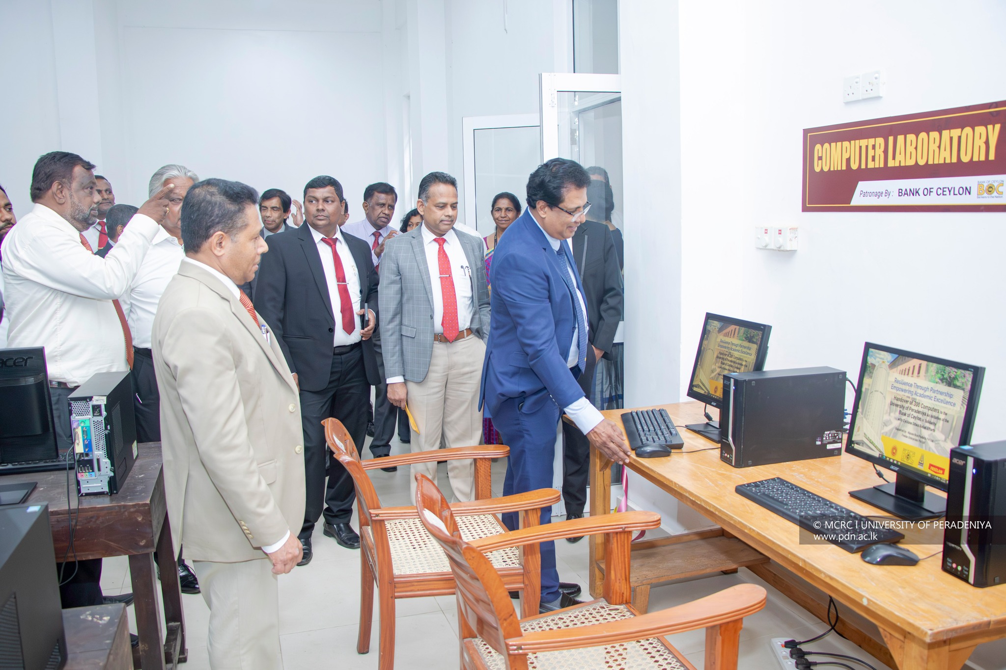 University Officials and BOC Representatives