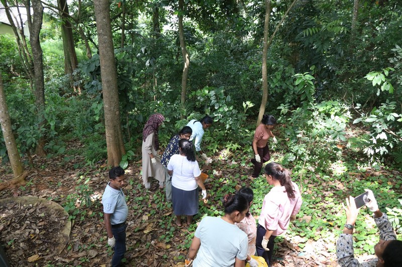 Faculty Grounds Clean-Up
